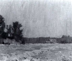 Hayfield In Bucks County