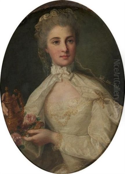 Portrait De Jeune Femme En Vestale - view 1