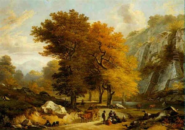 French Romantic Landscape - view 1