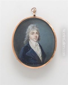 Portraitminiatur by Marie Latour