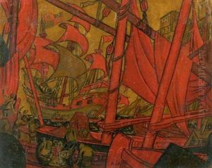 Les Voiles Rouges by Michel Lattry