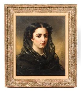 Portrait Of A Lady In Mourning