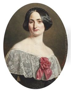 Bildnis Der Mathilde Lauchert, Der Schwester Des Malers