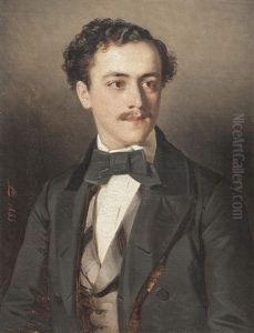 Portrat Des Emil Lauchert, Des Bruders Des Malers