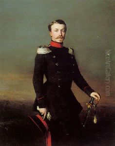 A Portrait Of Friedrich Wilhelm Ludwig, Grossherzog Of Baden A Portrait Of Friedrich Wilhelm Ludwig, Grossherzog Of Baden