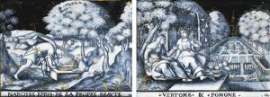 Narcisse Epris De Sa Propre Beaute Et Vertumne Et Pomone