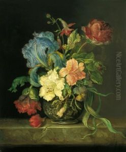 Ein Blumenstuck Mit Schwertlilie