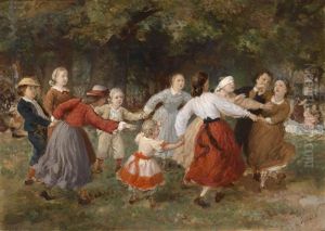 Das Blinde Kuh Spiel by Ferdinand (J. W.) Laufberger
