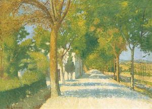 Route Ombragee by Achille Lauge