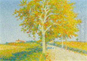 Chemin Au Printemps by Achille Lauge