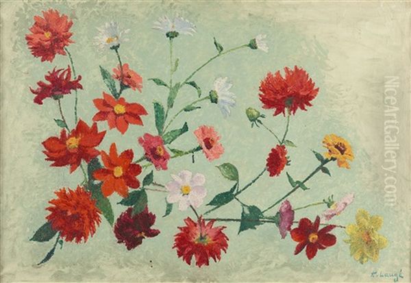Dahlias Et Marguerites - view 1