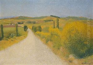 Paysage Du Sud, Les Genets by Achille Lauge