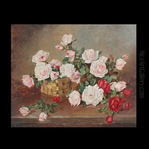 Basket Of Roses - view 1