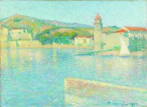 Le Port De Collioure by Achille Lauge