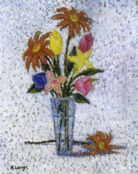 Vase De Fleurs - Bloemenstilleven - view 1