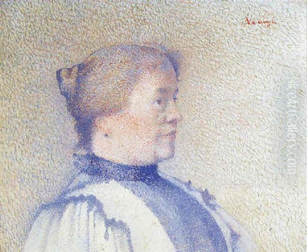 Portrait De La Maitresse D'ecole - view 1