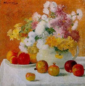 Chrysanthemes Et Grenades