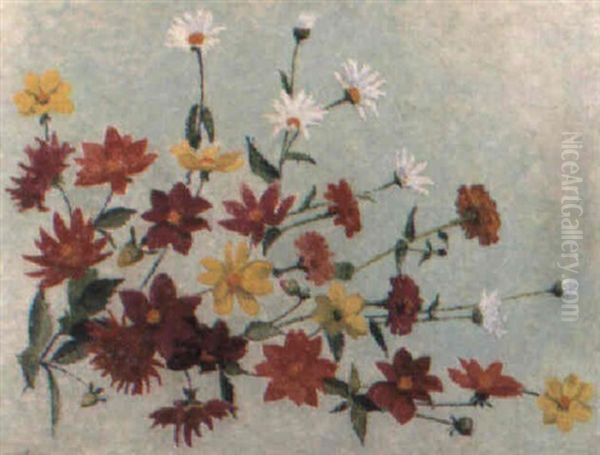 Dahlias Et Marguerites - view 1