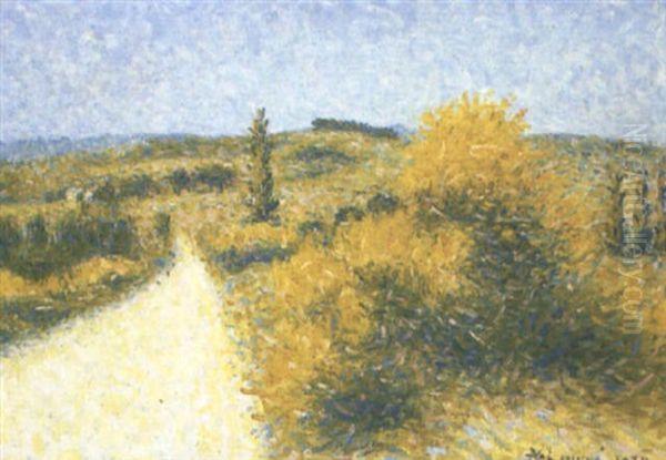 Paysage Pointilliste - view 1