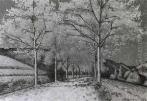 Paysage Provencal by Achille Lauge