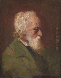 Portrait De Victor Hugo by Desire Francois Laugee
