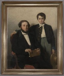 Portrait Of Father And Son