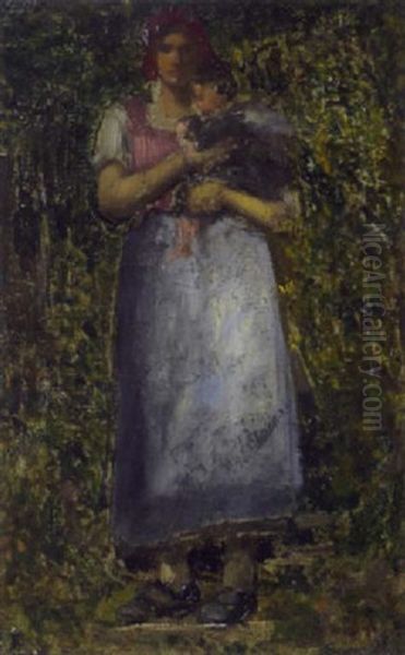 Jeune Femme A L'enfant - view 1