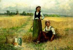 A Midday Repast by Georges Laugee