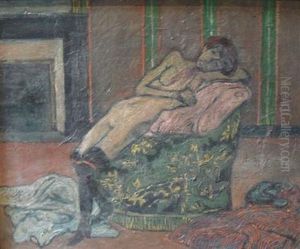Le Repos Du Modele by Fabien Viellard Launay
