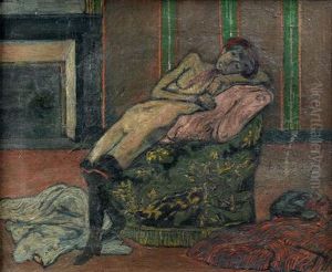 Le Repos Du Modele by Fabien Viellard Launay