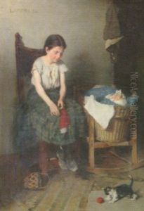 Lilla Syster Sitter Barnvakt