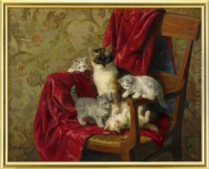 La Chatte Et Ses Chatons by Marie Yvonne Laur