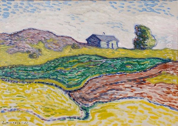 Pointillistic Landscape - view 1