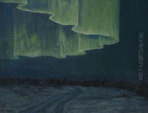 Northern Lights, Alaska by Sydney Mortimer Laurence
