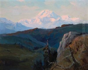 Mountain Landscape by Sydney Mortimer Laurence