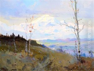 Mt. Mckinley From The Susitna Valley by Sydney Mortimer Laurence