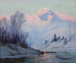 Winter, Mckinley Park, Alaska by Sydney Mortimer Laurence