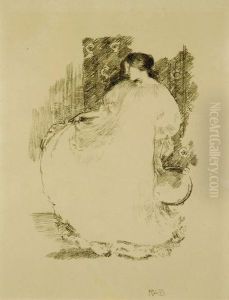 Girl With Tambourine