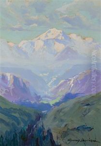 Mt. Mckinley, Alaska by Sydney Mortimer Laurence