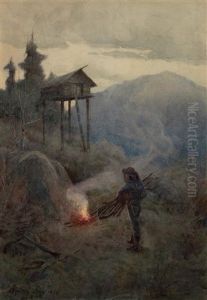 Making Camp, Valdez, Alaska Making Camp, Valdez, Alaska
