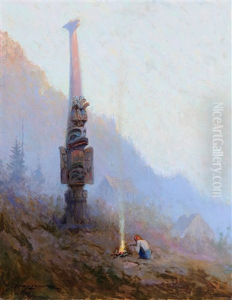 Chief Johnson's Totem - view 1