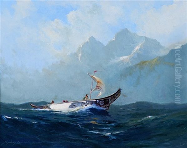 Chilkat Indian Canoe - view 1