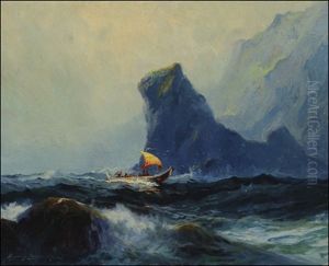 Going To The Potlatch by Sydney Mortimer Laurence