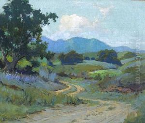 A Road Through The Larkspur