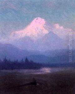 Mt. Mckinley From The Tokositna River by Sydney Mortimer Laurence