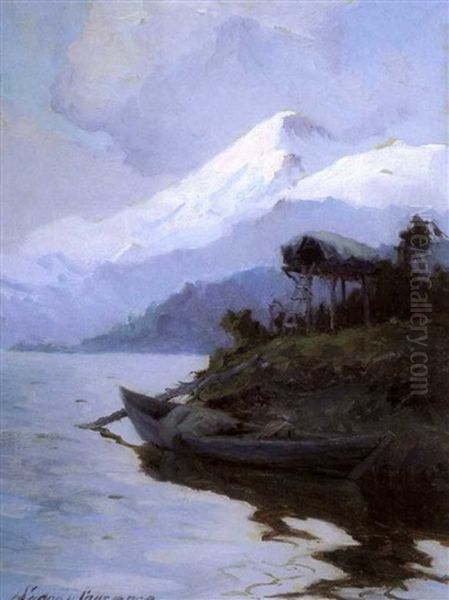 Iliamna, Across Cook Inlet - view 1