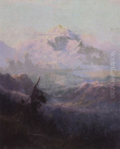 Evening Light, Mount Mckinley, Alaska - view 1