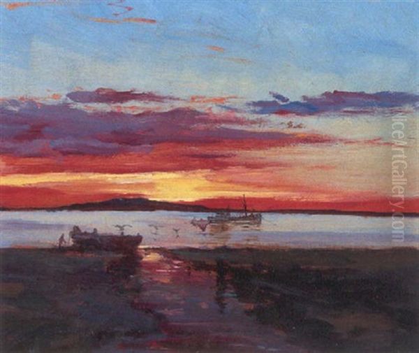 Across Crook Inlet, Anchorage, Alaska (no.72) - view 1