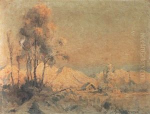 A Cabin In The High Country, Anchorage, Alaska by Sydney Mortimer Laurence