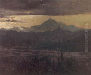 A View Of Mt. Mckinley At Midnight In June A View Of Mt. Mckinley At Midnight In June